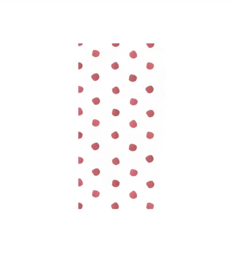 Papersoft Guest Towel Red Dot by Vietri