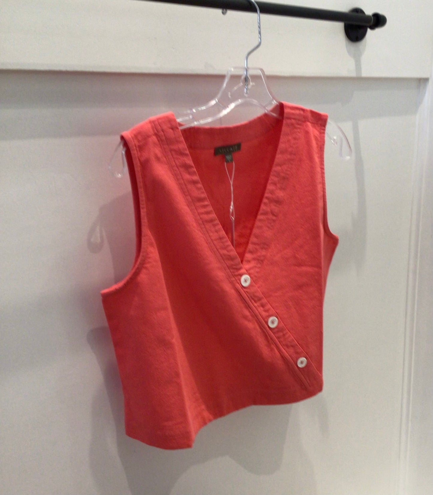 Cross Front Sleeveless Top in Reef by Lilla P