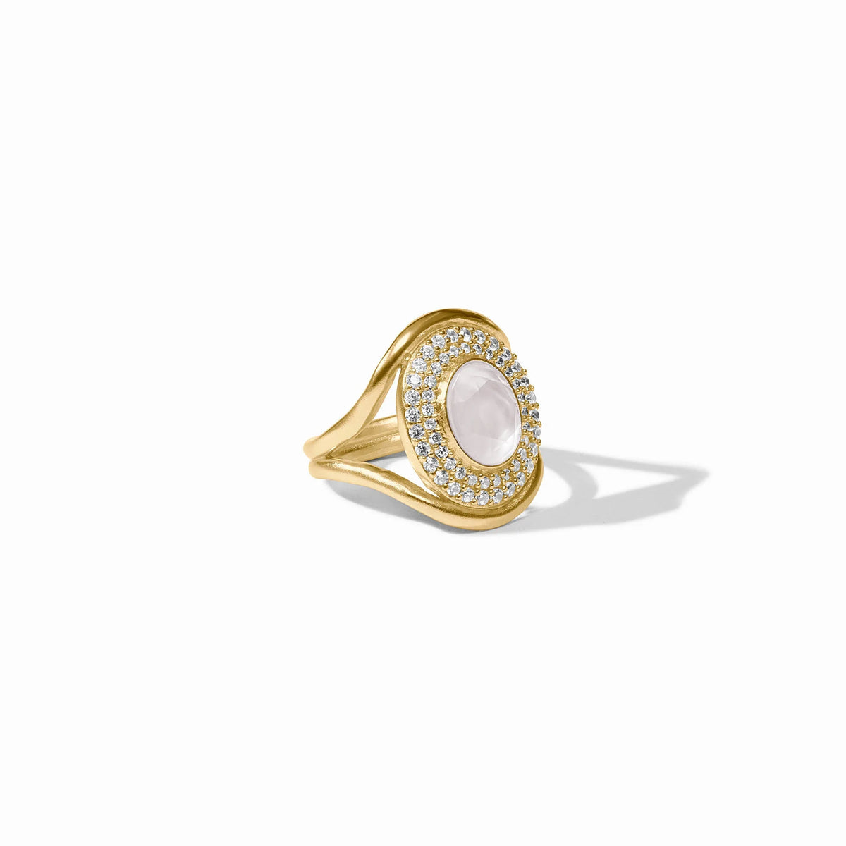 Stardust Statement Ring in Crystal Clear by Julie Vos