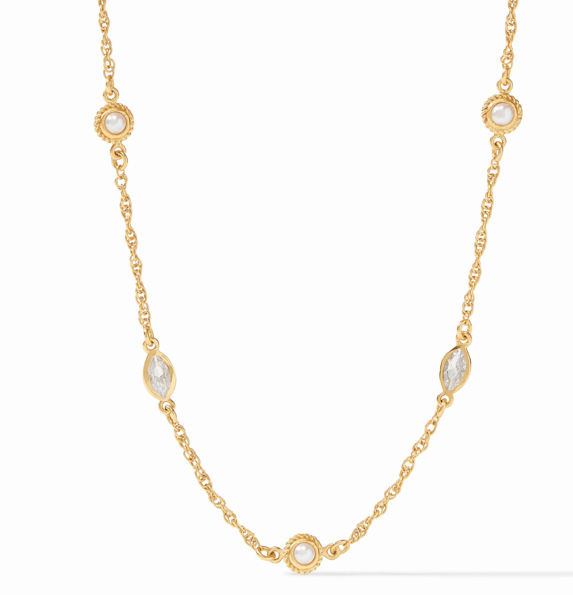 Monaco Delicate Station Necklace by Julie Vos