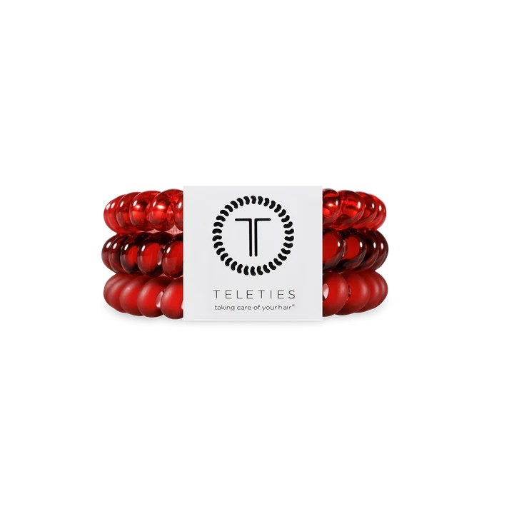 Red Carpet Ready Small Hair Ties by Teleties