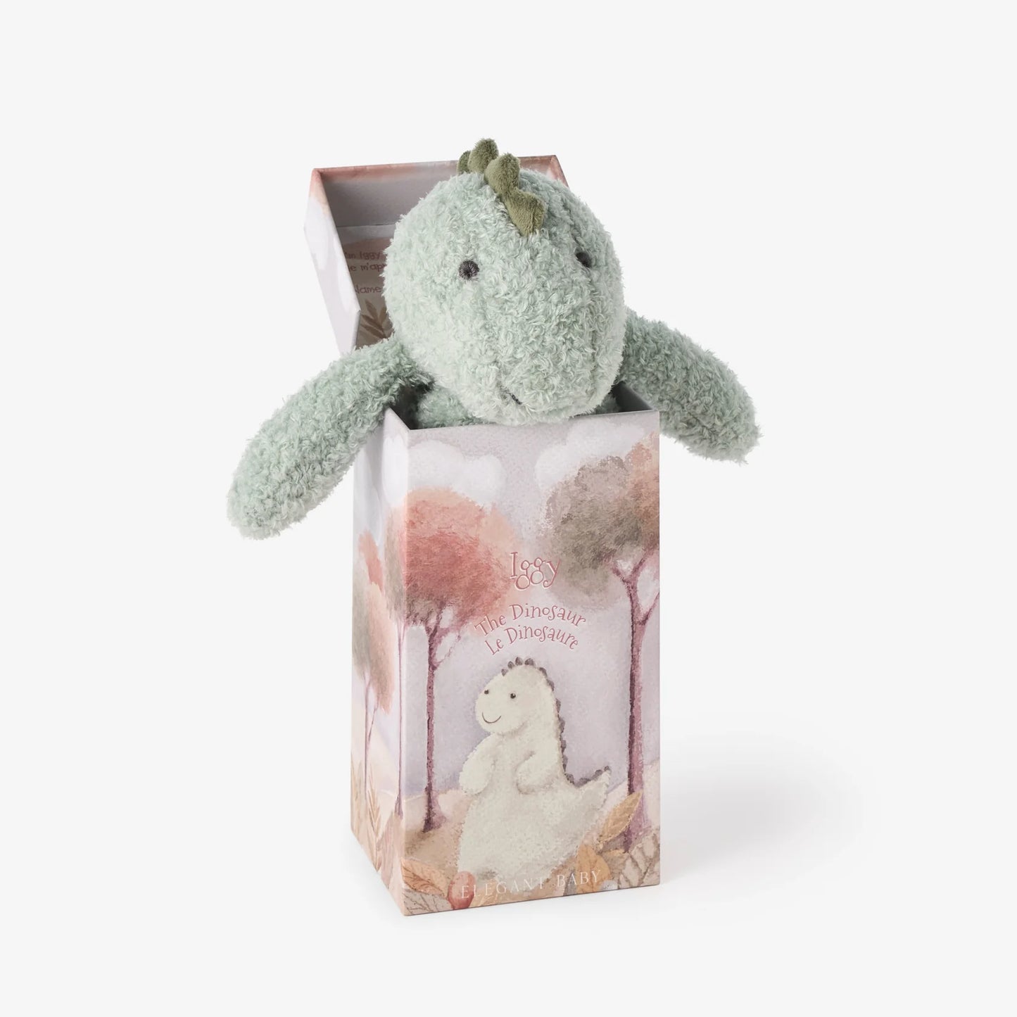 Dinosaur Snuggler in box by Elegant Baby