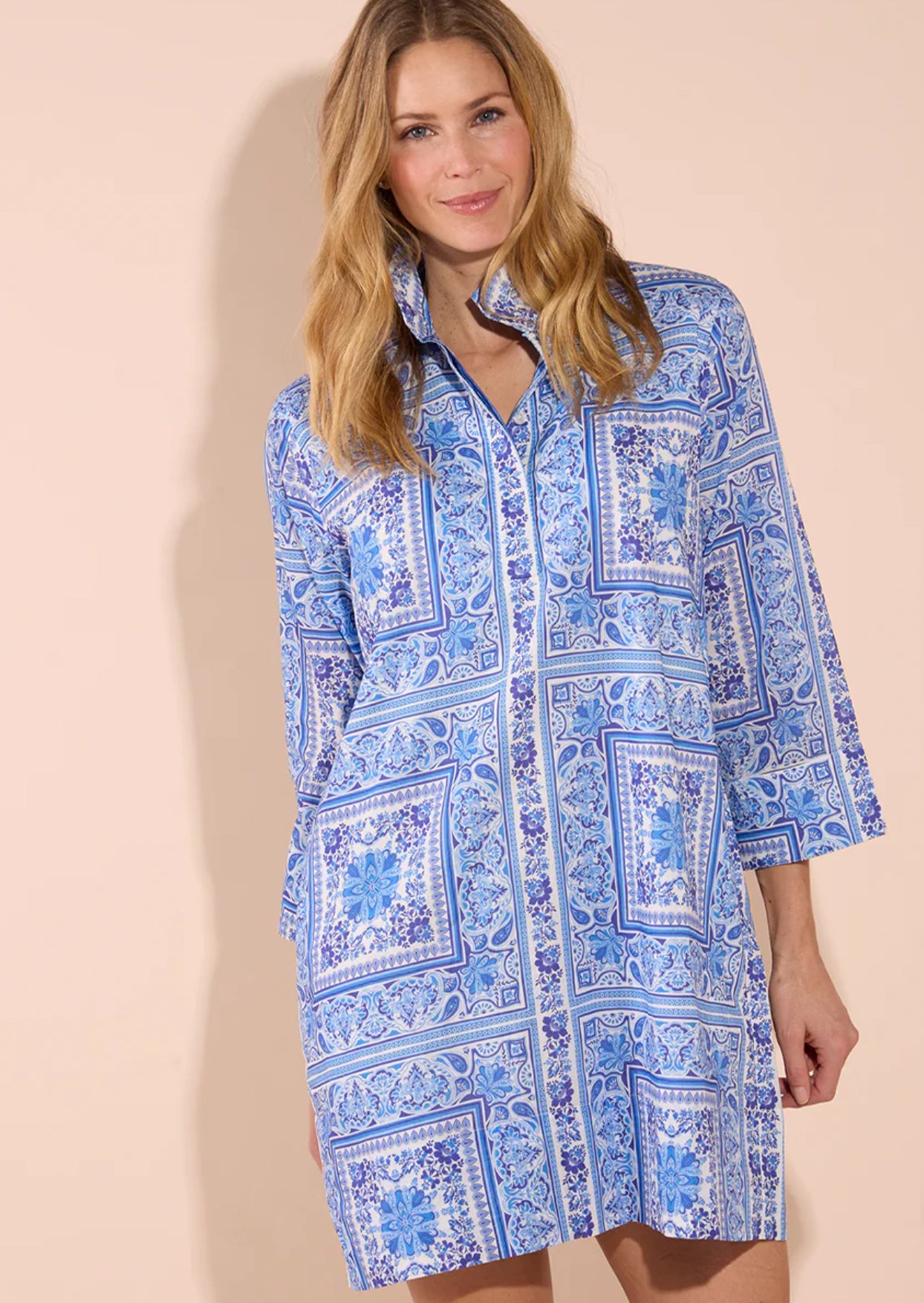 Helen Dress in Palace Tapestry Peri by Jude Connally