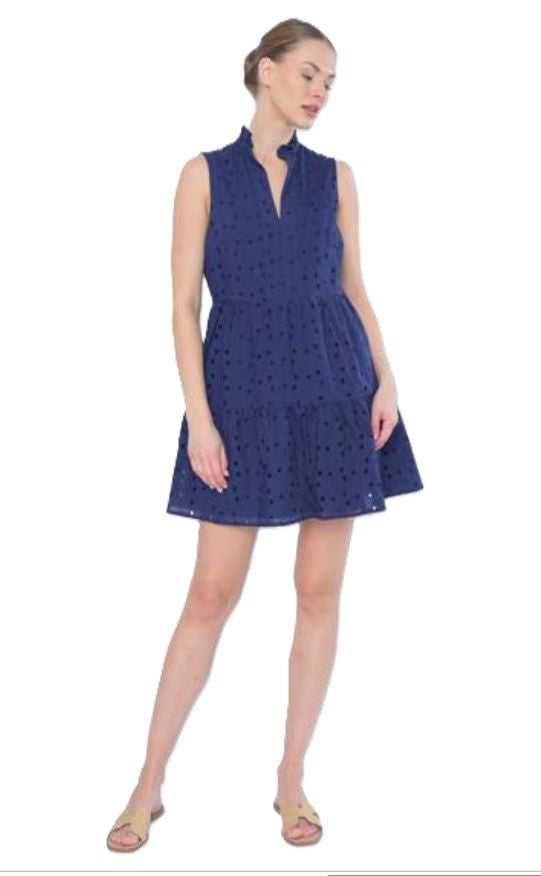 Weslie Dress in Marina by Flora Bea