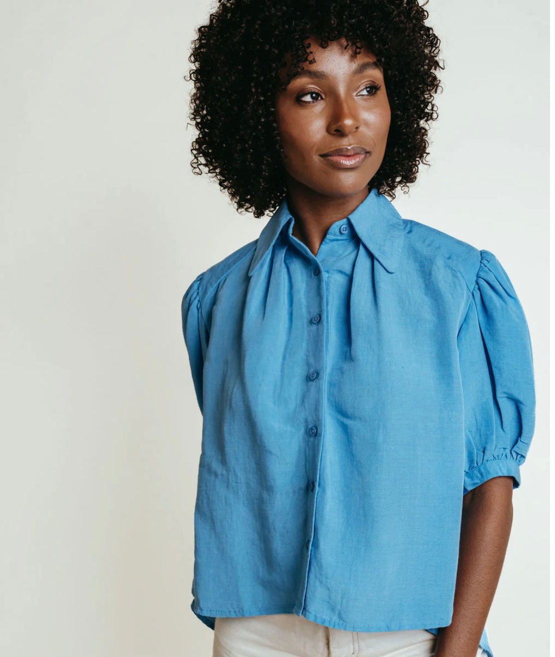 Hampden Top in Blue by LaRoque