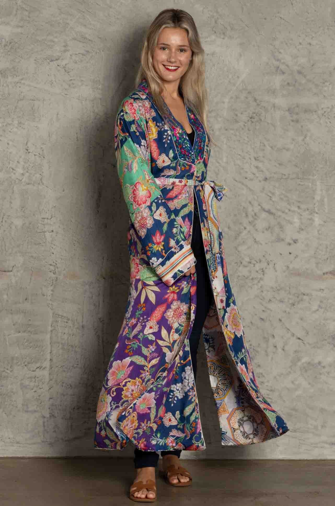 Waterloo Wheel Tove Kimono (Reversible)by Johnny Was