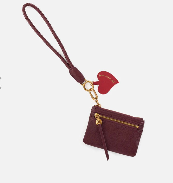 Lasso Phone Wristlet in Mulberry Glaze by Hobo