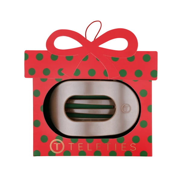 Holiday Flat Round Ornament by Teleties