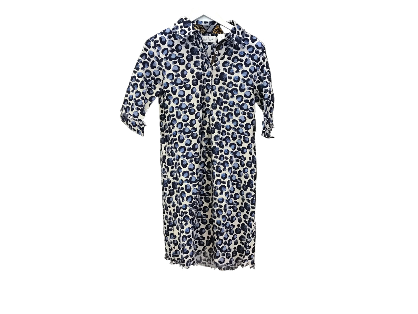 Chatham Blue Bubbles Dress by Dizzy Lizzie