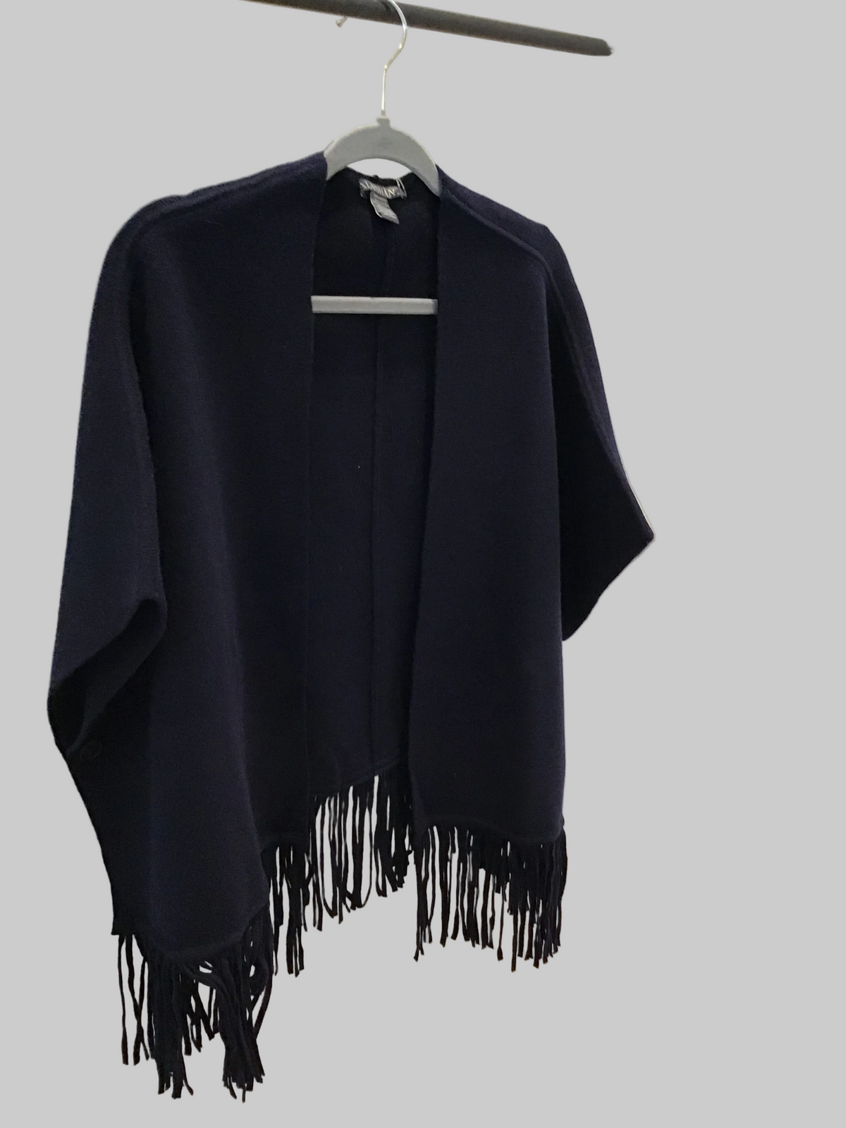Phoenix Fringe Ruana in Merino by Alashan
