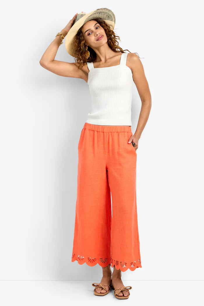 Cruze Pant in Beachy Beige by Trina Turk