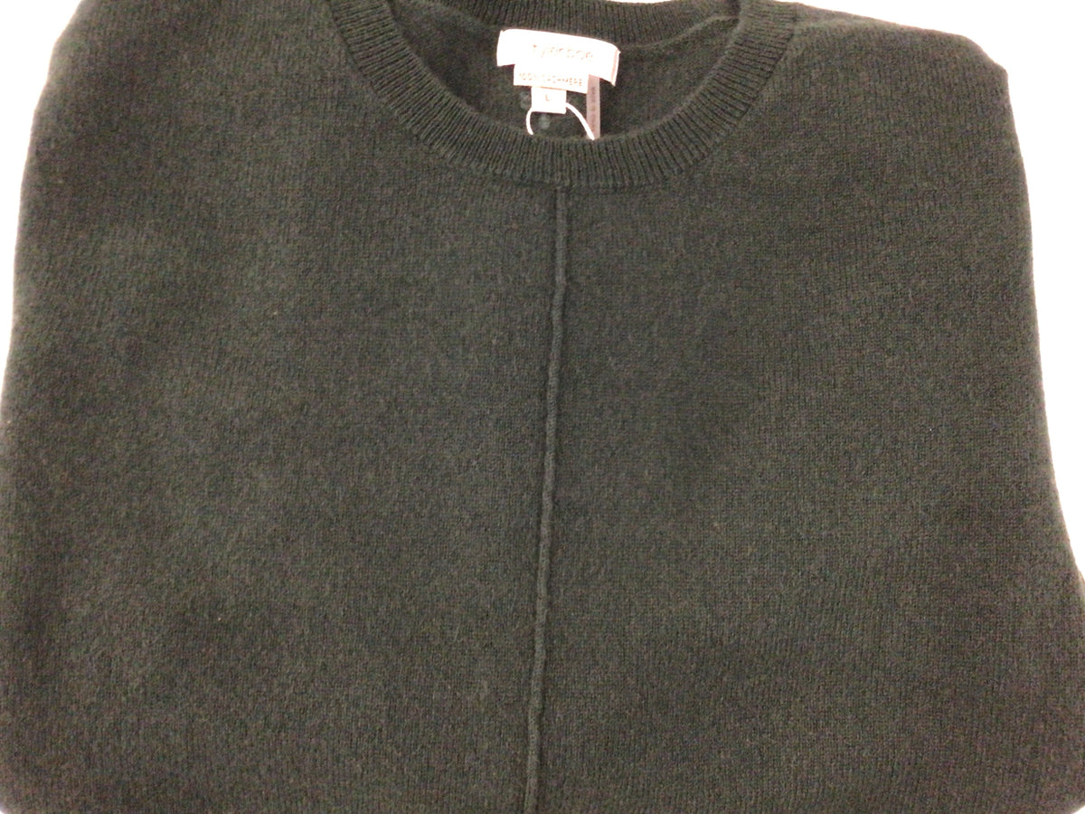 Asha Cashmere Center Stitch Sweater in Ponderosa Pine by Tyler Boe