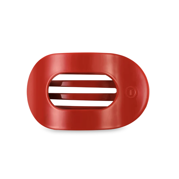 Red Carpet Ready Medium Flat Round Hair Clip by Teleties