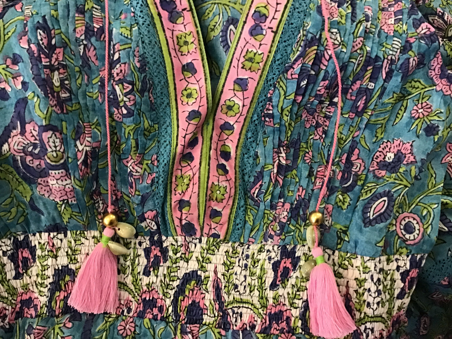 Raha Maxi in Mint Floral by SALROSA