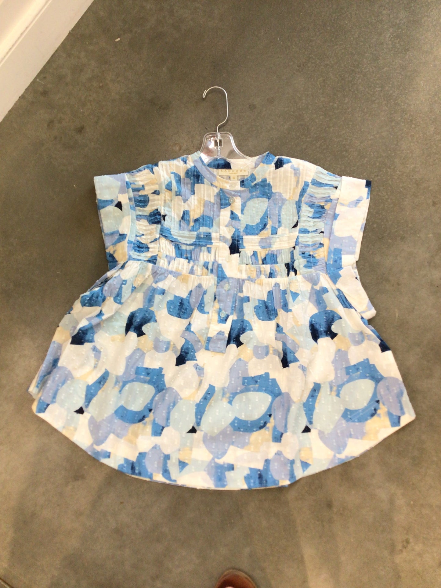 Becca Blouse in Sea Pebble by LaRoque