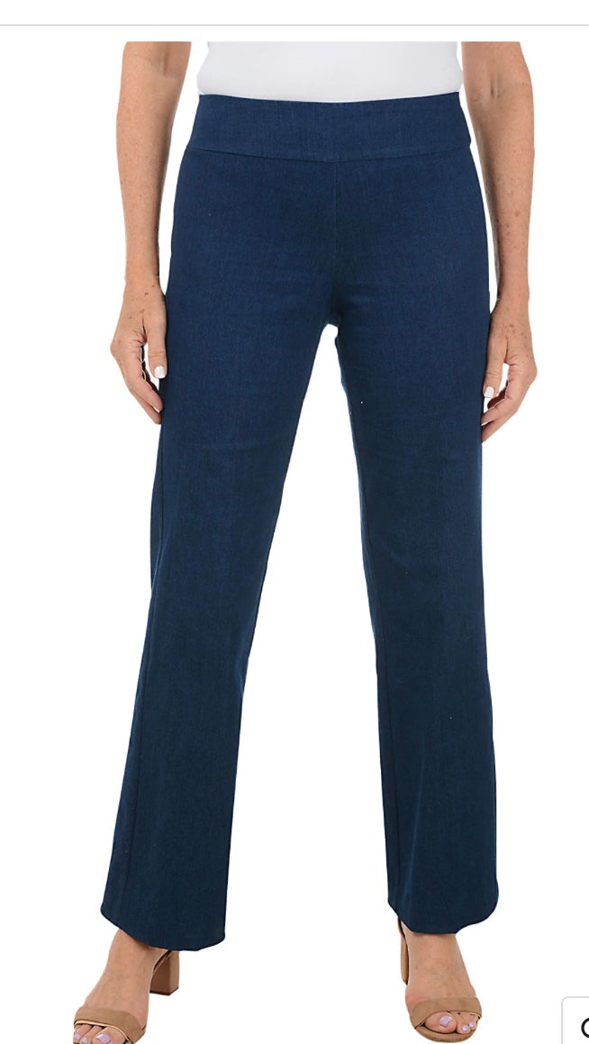 Pull on Pant P-625 in Blue/Denim Flare by Krazy Larry