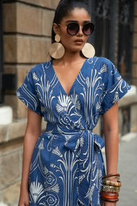 Sailor Dress in Iron Veil Navy by Beyond by Vera