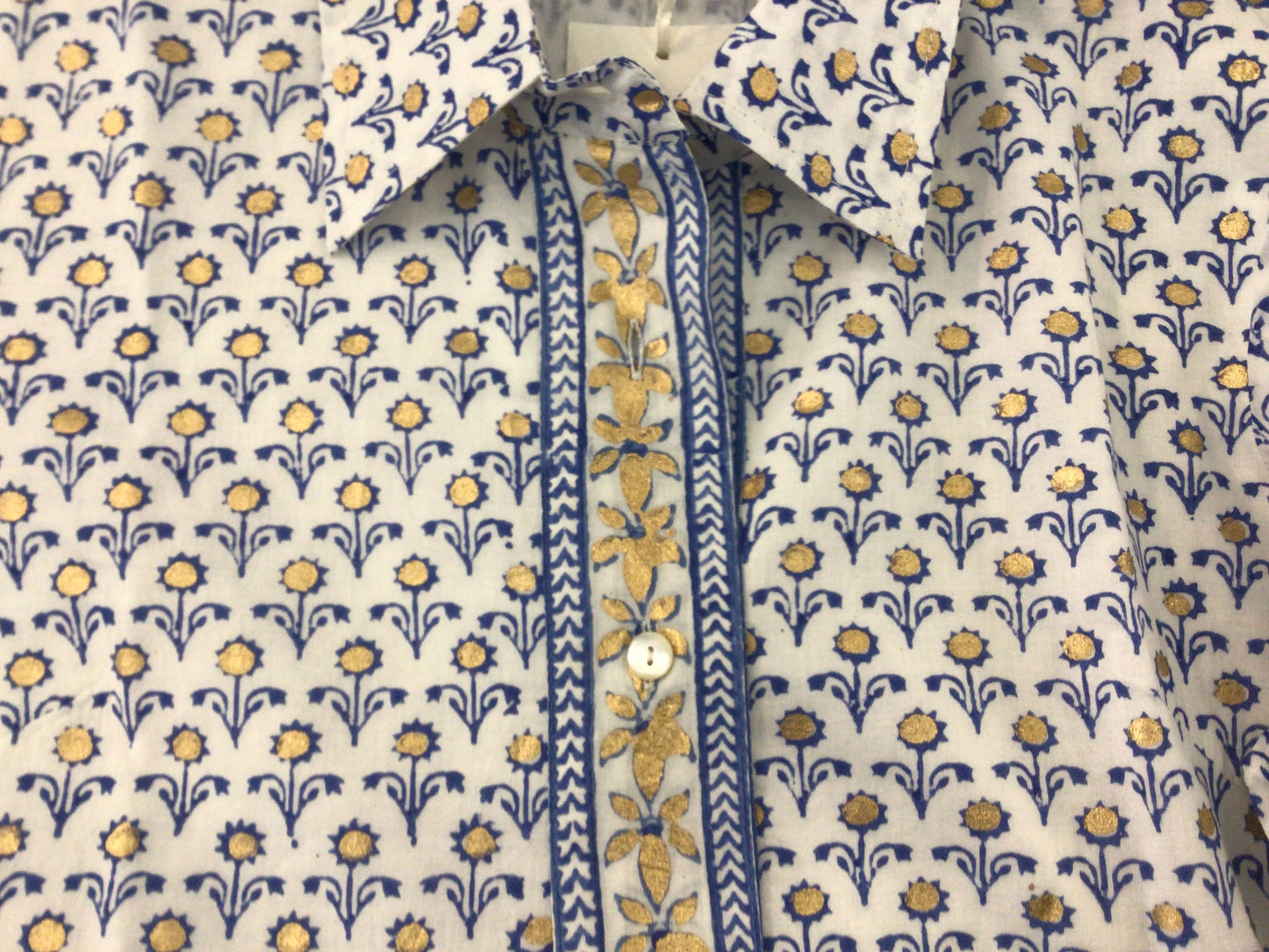 Shirt Dress Maxi in Arbor Blue by Oliphant