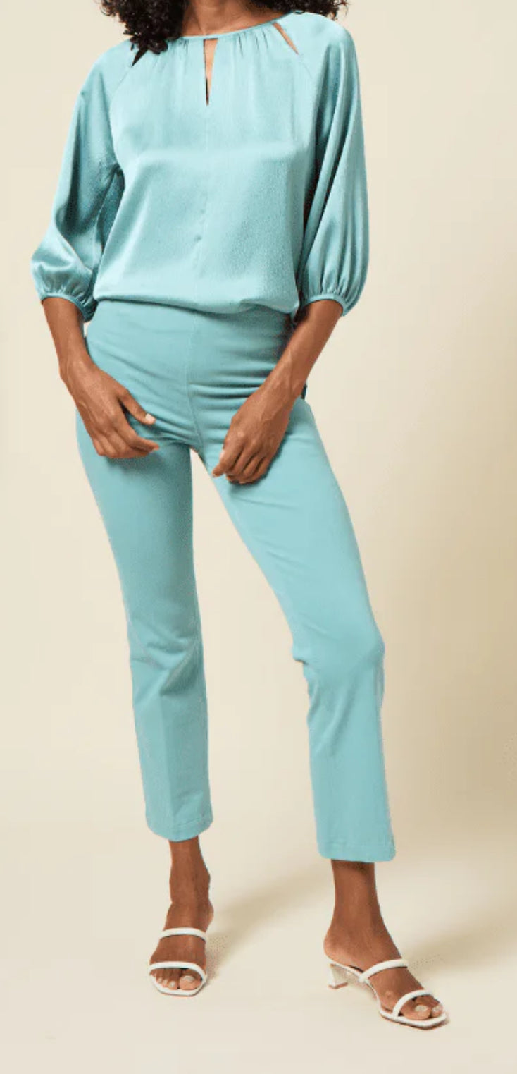 Ankle Baby Bootcut in Dim Azure by Lysse (3190)n