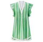 Eden Dress Green Leaf By Navy Bleu