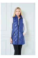 Chevron Quilted Vest in Blueberry by My Anorak