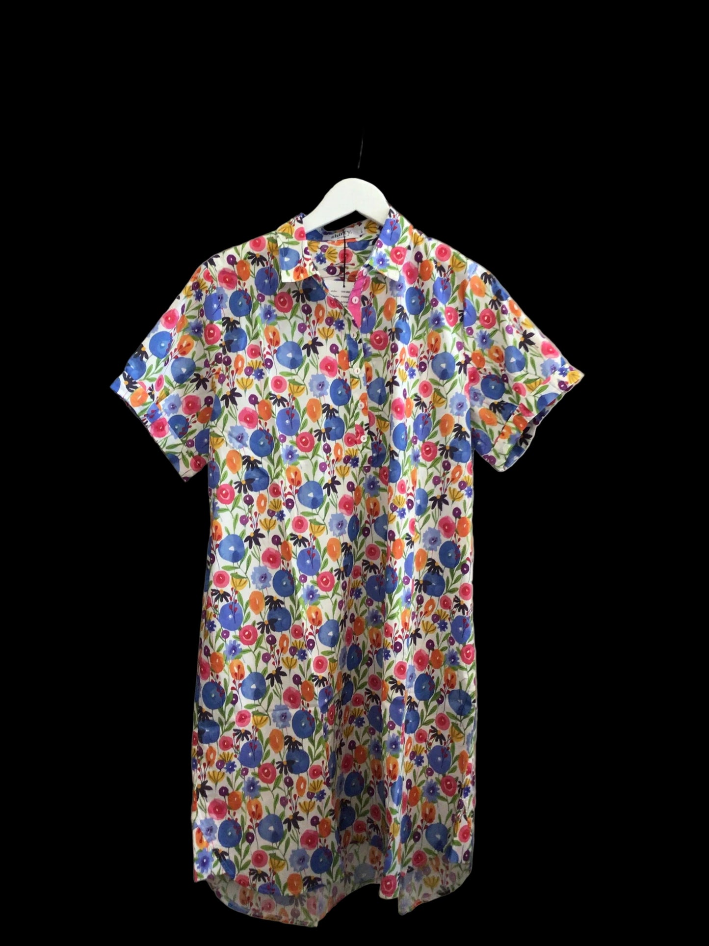 Catie Shirt Dress Summer Bouquet
