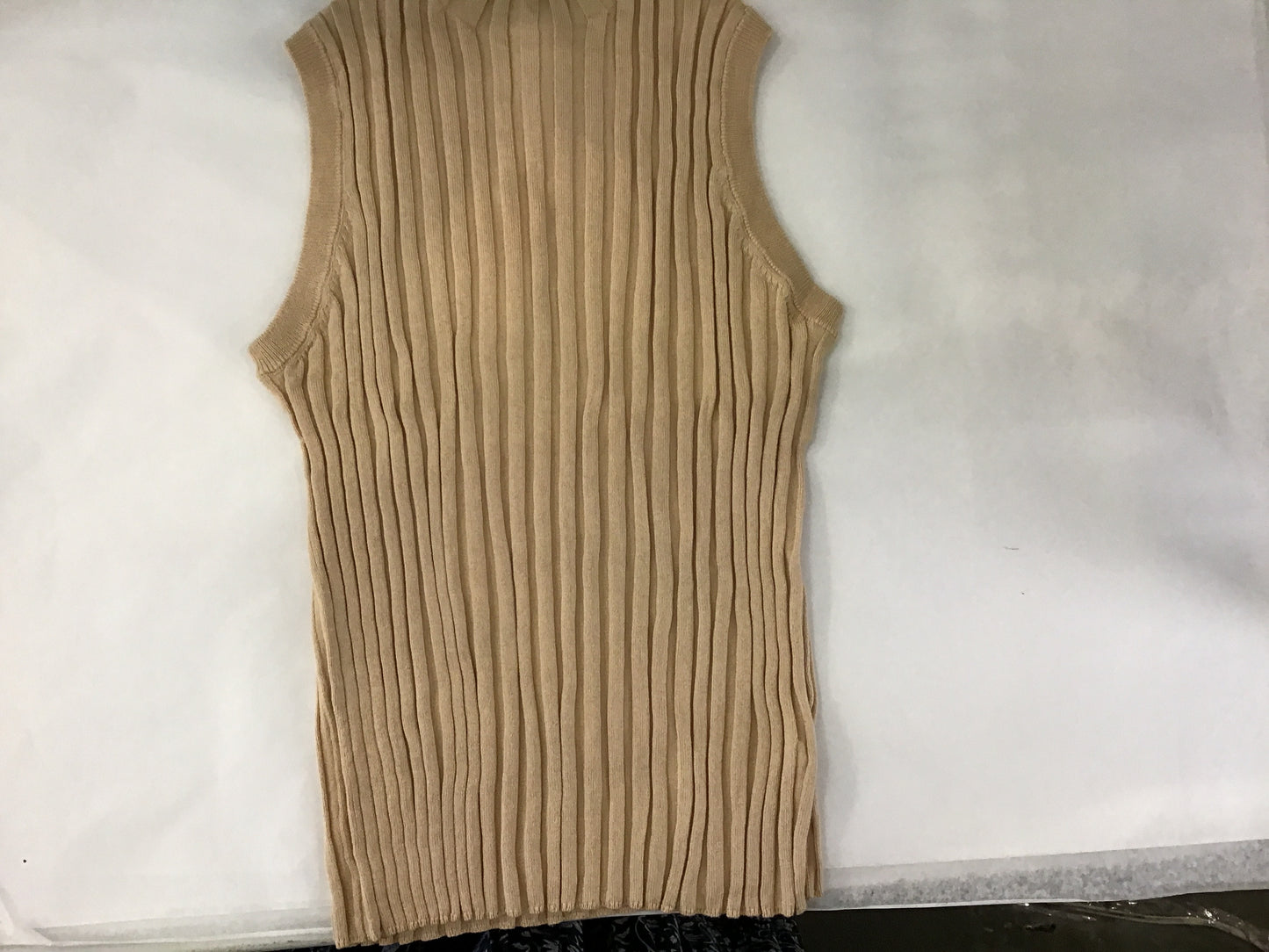 Ribbed Modal Tank in Sand by Amanda Maria