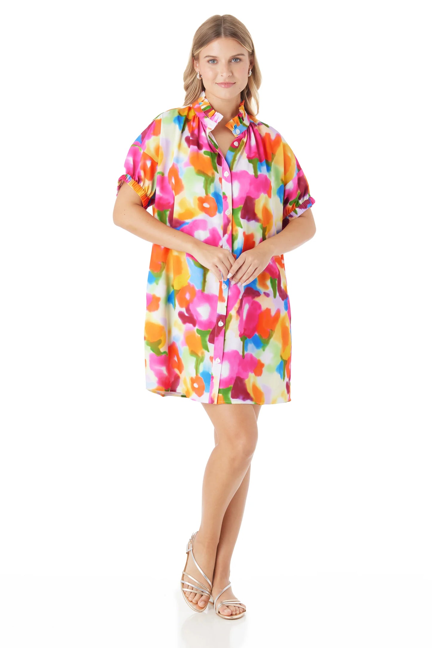 Betts Dress in Flower Market by Crosby