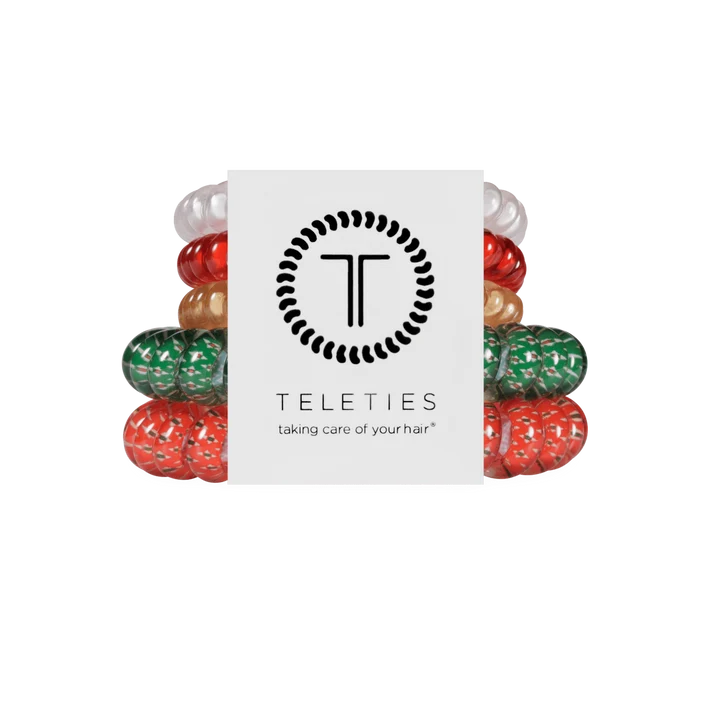 Jolly & Bright Mix Pack Hair Ties by Teleties