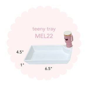 Teeny Tray in Melamine by Nora Fleming