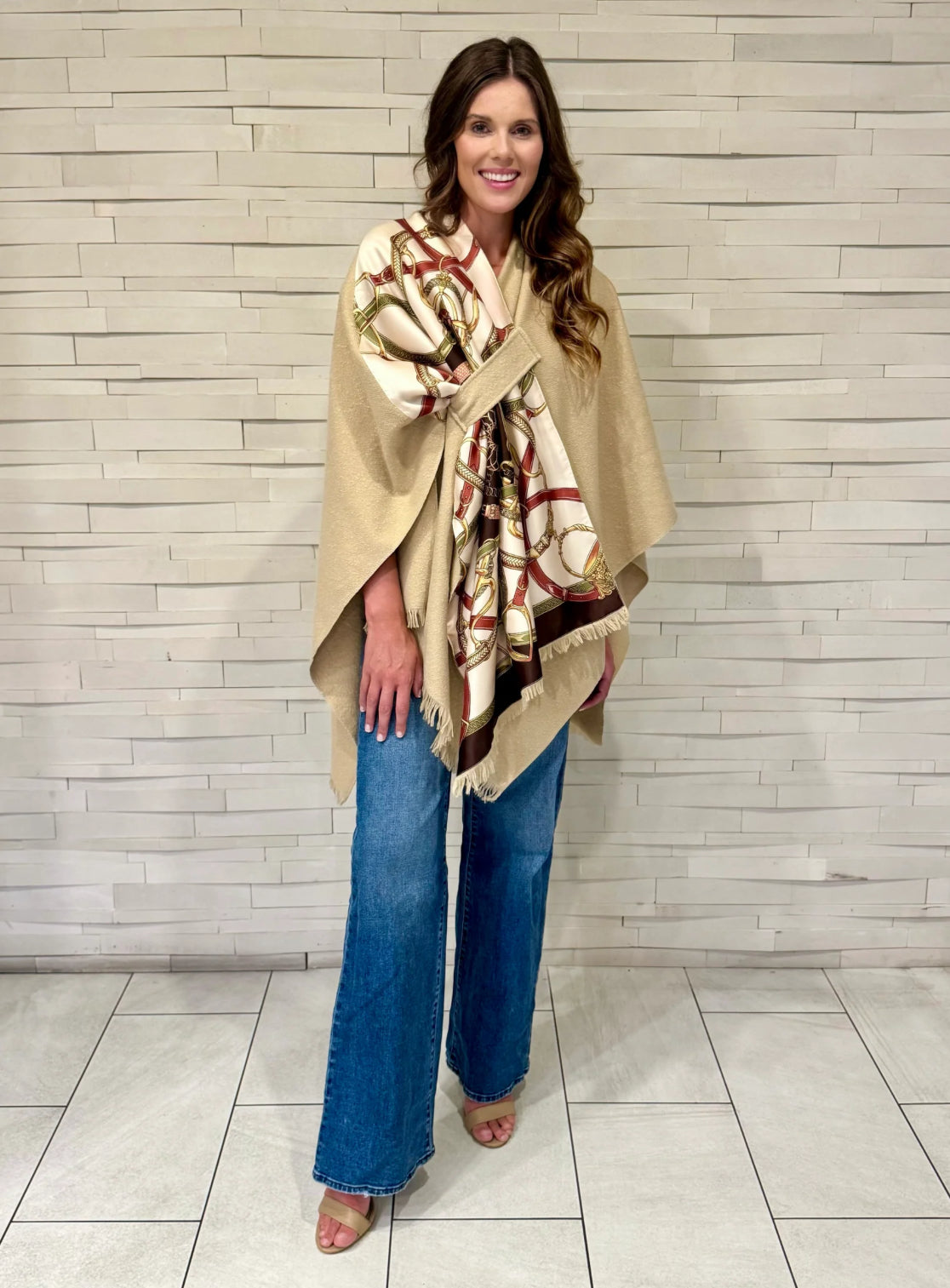 Pull Through Wrap in Olive Stirrup by Stacy Bradley