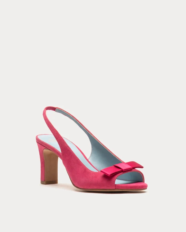 Reese SlingBack Heel in Raspberry by Frances Valentine