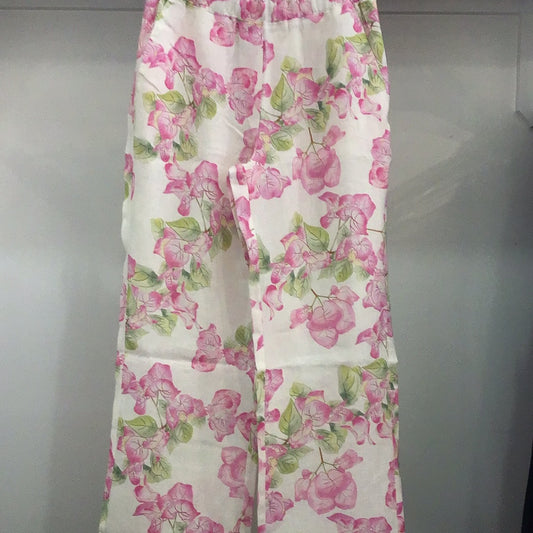 Women Pant in Bougainvillea Light Pink by ILinen