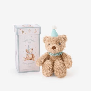 BIRTHDAY BEAR PLUSH TOY W/ GIFT BOX by Elegant Baby