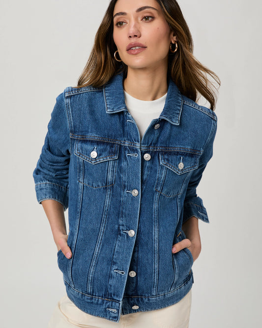 Rowan Denim Jacket in Bellisimo by Paige