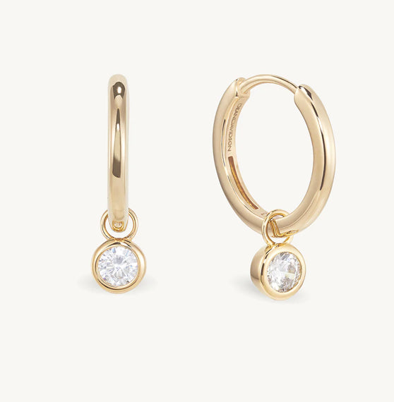 Orsay Huggie Hoops by Dean Davidson