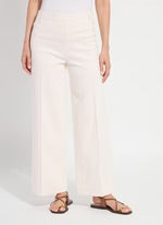 Nova Hi Waist Pintuck Denim in Coco Clay by Lysse