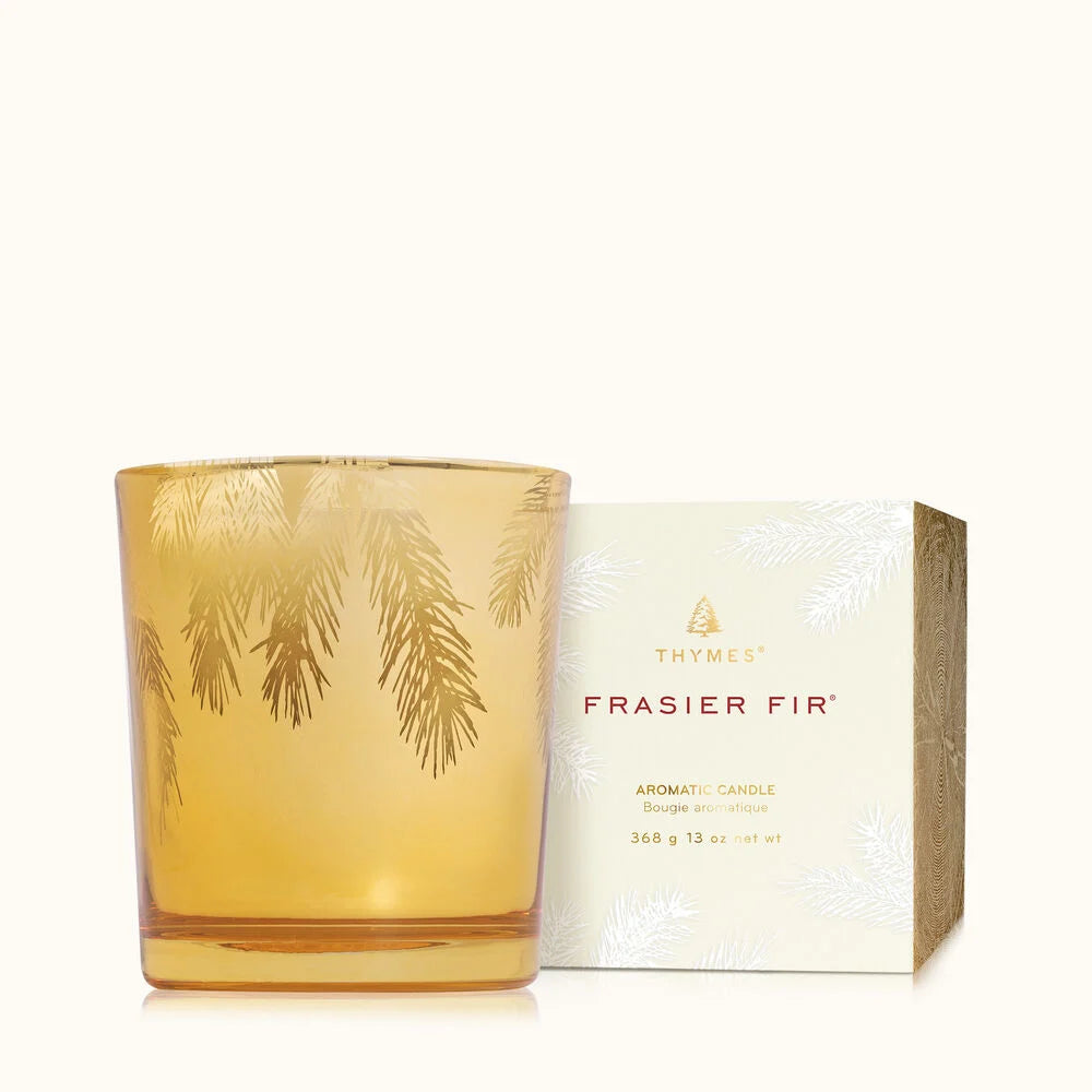 Frasier Fir Gilded 13 oz Poured Candle by Thymes