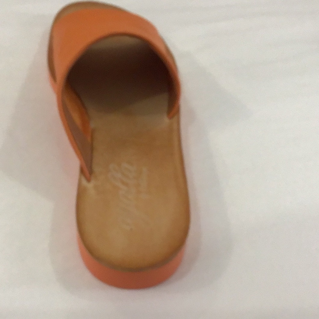 Ayala Women’s Ami Shoe in Orange Leather by Antelope