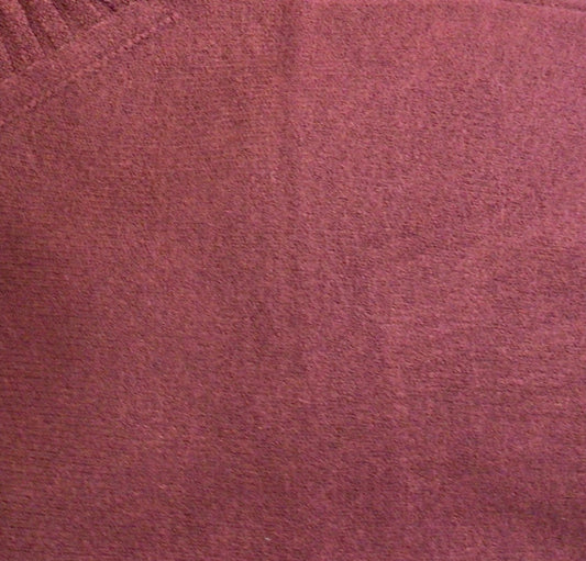 Crop Knit Flare Cozy Pant in Wine by Milio Milano