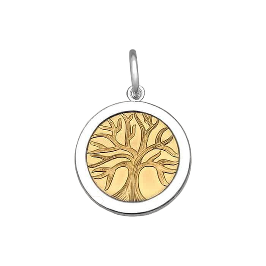 Tree of Life in Gold with Silver by Lola Medium