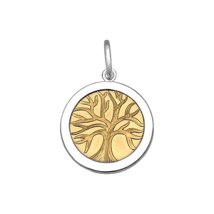 Tree of Life in Gold with Silver by Lola Medium