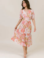Joanna Dress in Palm Beach Floral by LaRoque