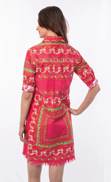 Chatham Pink Green Links by Dizzy Lizzie