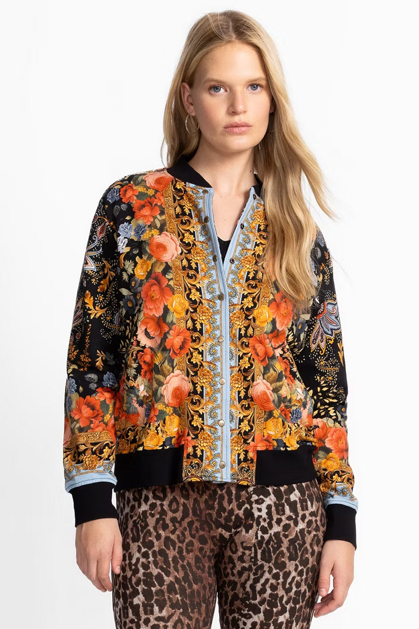 French Terry Bomber by Johnny Was