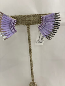 Mini Madeline Earrings Lilac by Mignonne Gavigan
