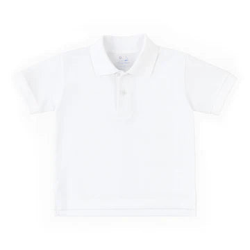 White Polo Shirt by Florence Eiseman
