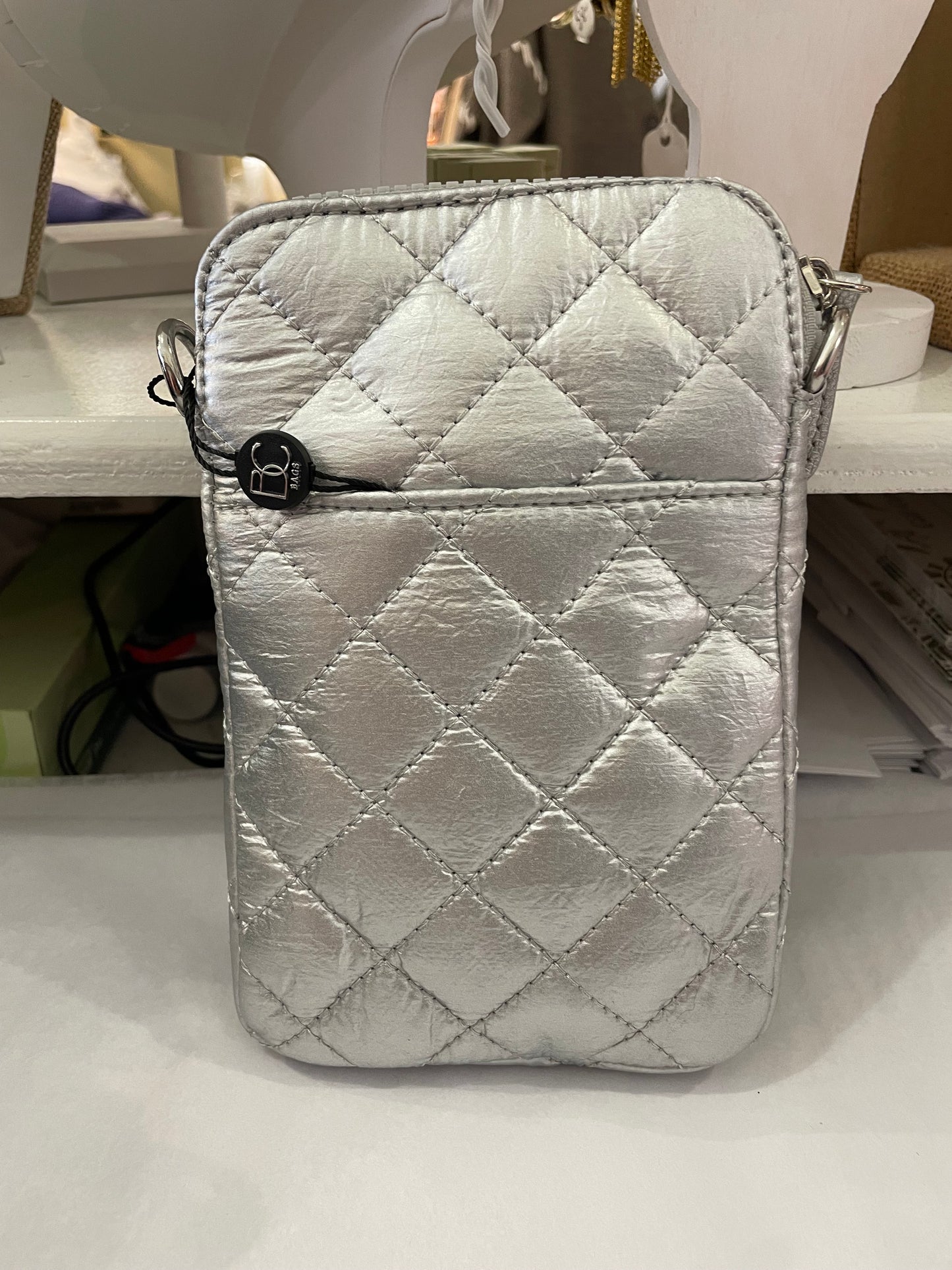 Quilted Cellphone Holder by BC Handbags