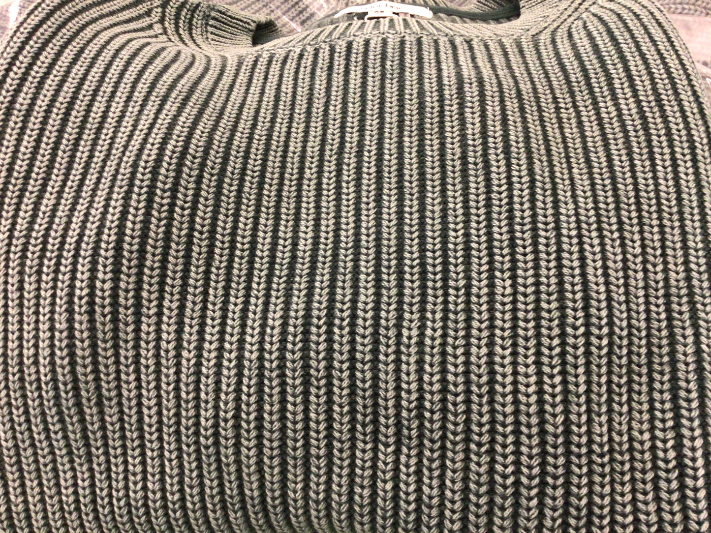 Mineral Wash Crew Sweater in Ponderosa Pine by Tyler Boe
