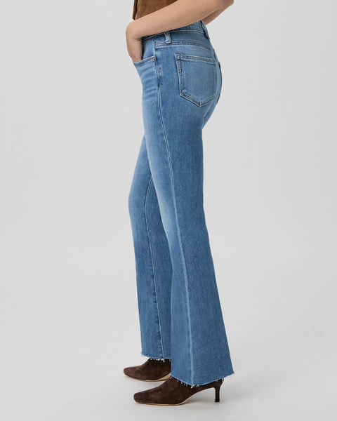 Petite High Rise Laurel Canyon Boot in Mesmerize by Paige